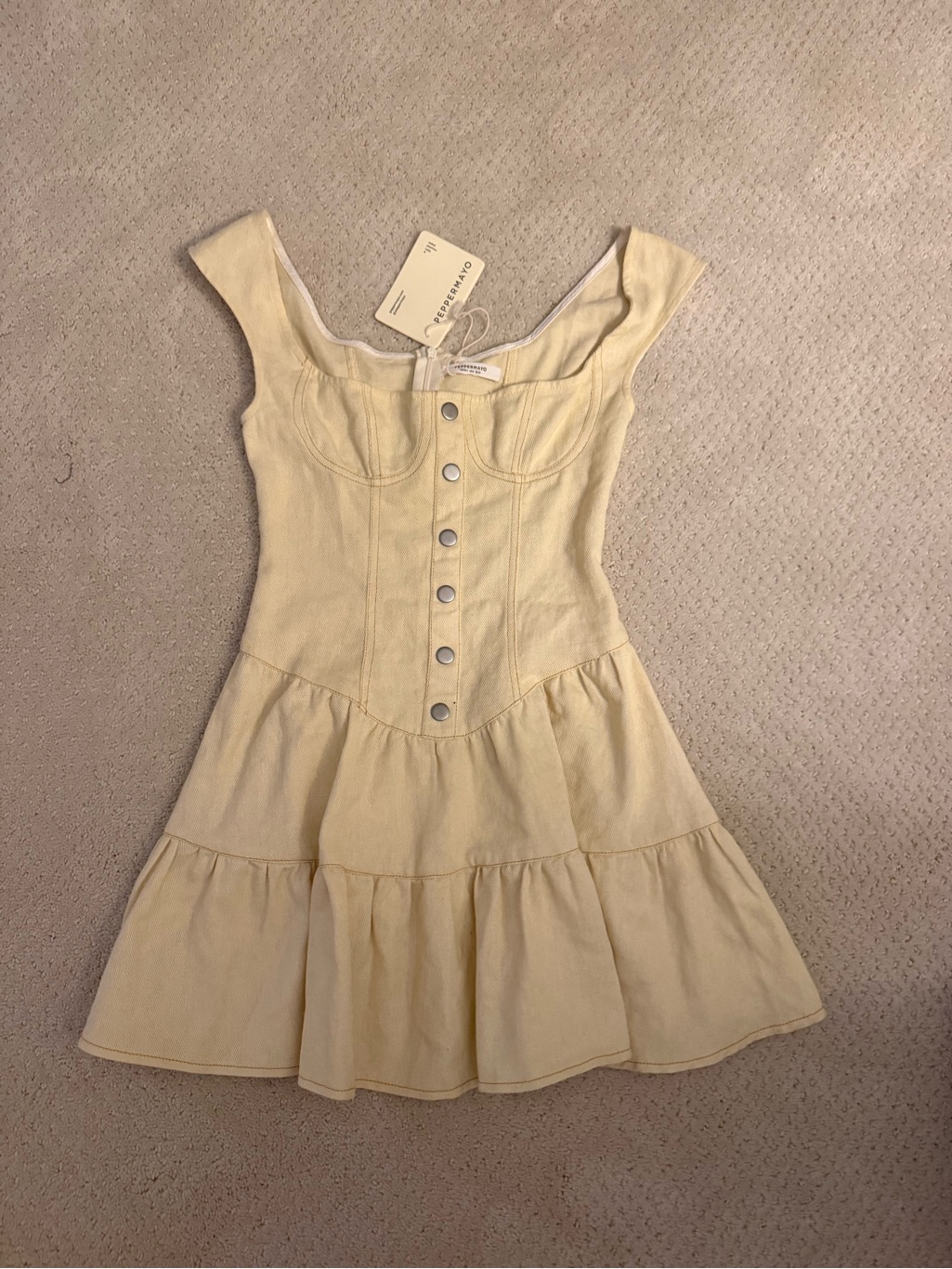 Yellow Peppermayo Dress